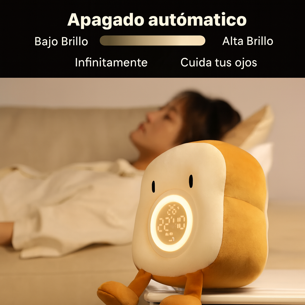 Ilumina, decora y despierta con estilo con la Lámpara Toast Plush
