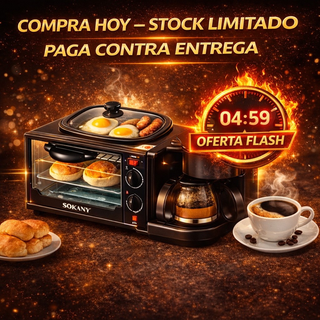 ¡El desayuno perfecto en 1 solo equipo!