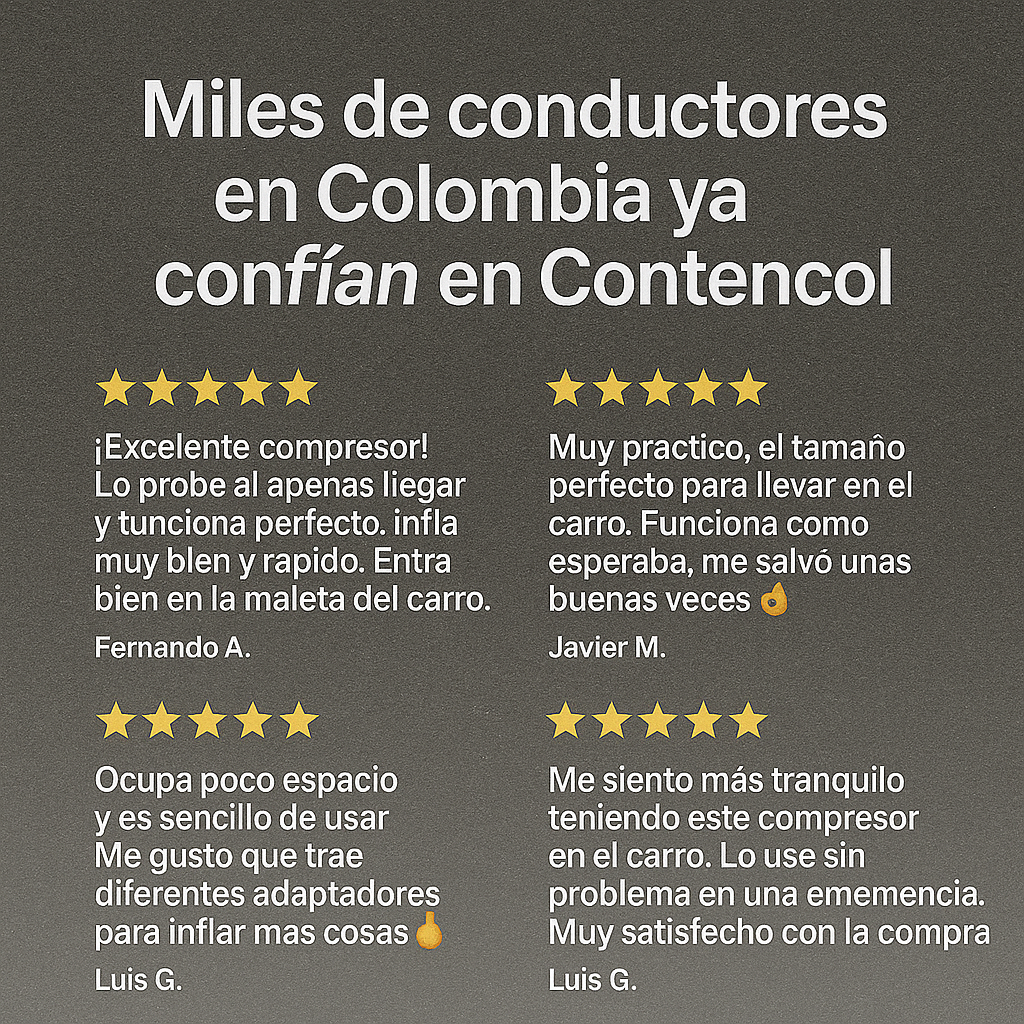 Infla lo que necesites, donde quieras, cuando quieras - Mini Compresor de Aire