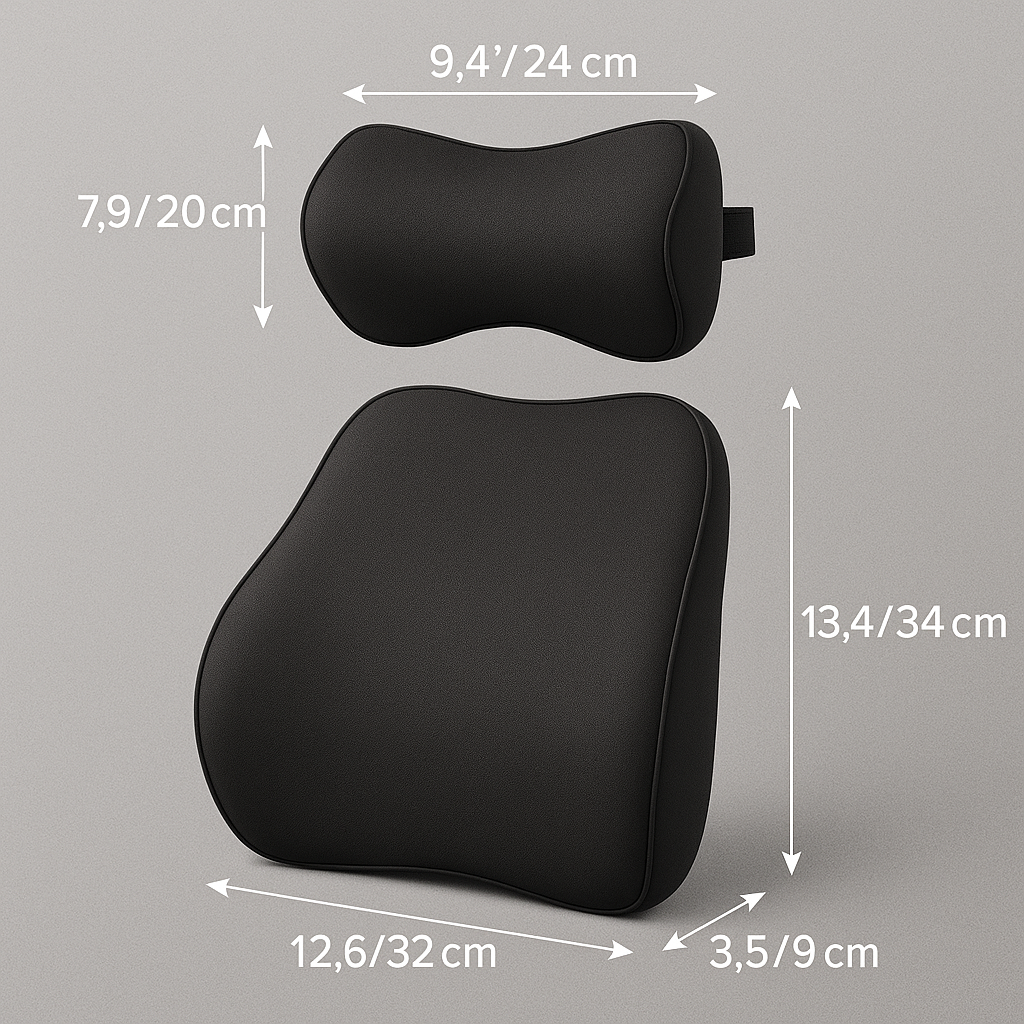 Soporte lumbar y cervical que cambia tu viaje - SOPORTE LUBAR Y CUELLO