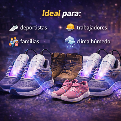 Despídete del mal olor en tus zapatos para siempre - Secador Electrico Zapatos Anti Bacterial