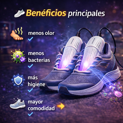 Despídete del mal olor en tus zapatos para siempre - Secador Electrico Zapatos Anti Bacterial