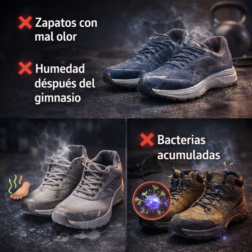 Despídete del mal olor en tus zapatos para siempre - Secador Electrico Zapatos Anti Bacterial