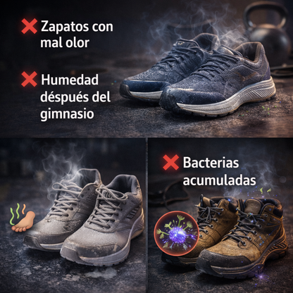 Despídete del mal olor en tus zapatos para siempre - Secador Electrico Zapatos Anti Bacterial