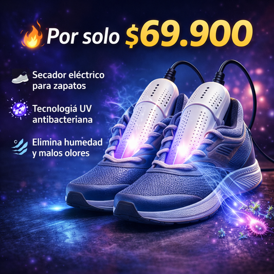 Despídete del mal olor en tus zapatos para siempre - Secador Electrico Zapatos Anti Bacterial