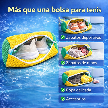 Bolsa para lavar zapatos en lavadora – Protege tus tenis mientras se limpian