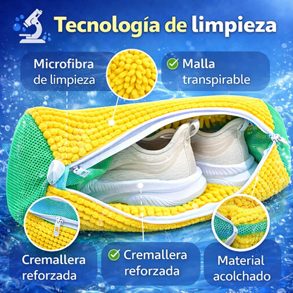 Bolsa para lavar zapatos en lavadora – Protege tus tenis mientras se limpian