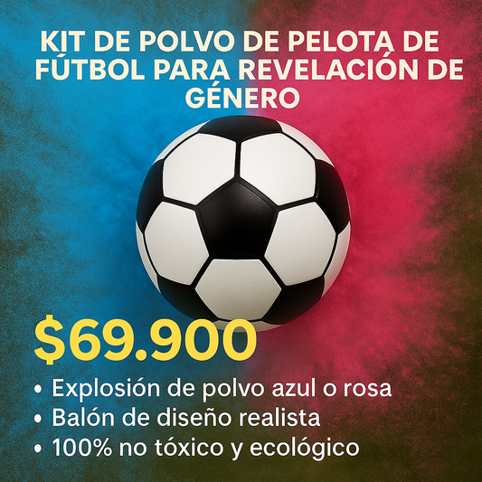 Una Explosión de Amor, Color y Sorpresa- Balon Revelador