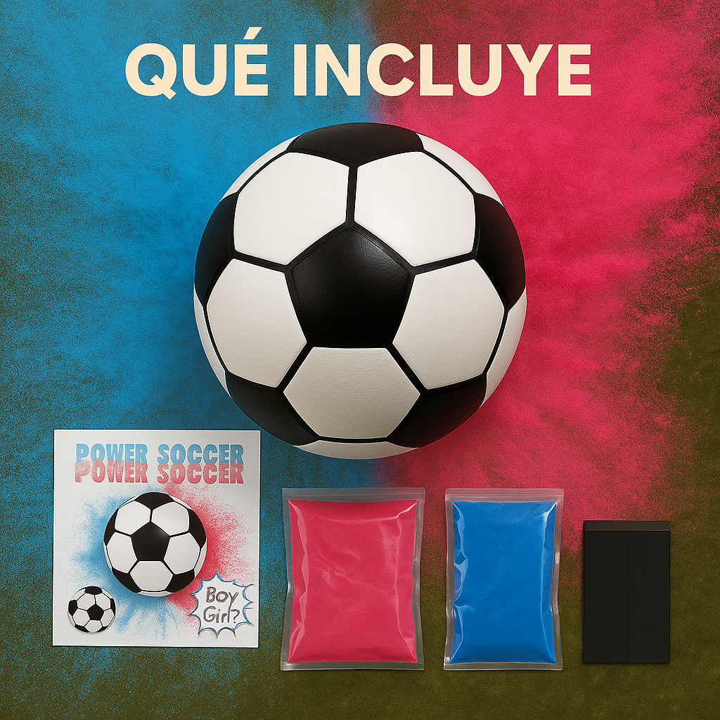 Una Explosión de Amor, Color y Sorpresa- Balon Revelador