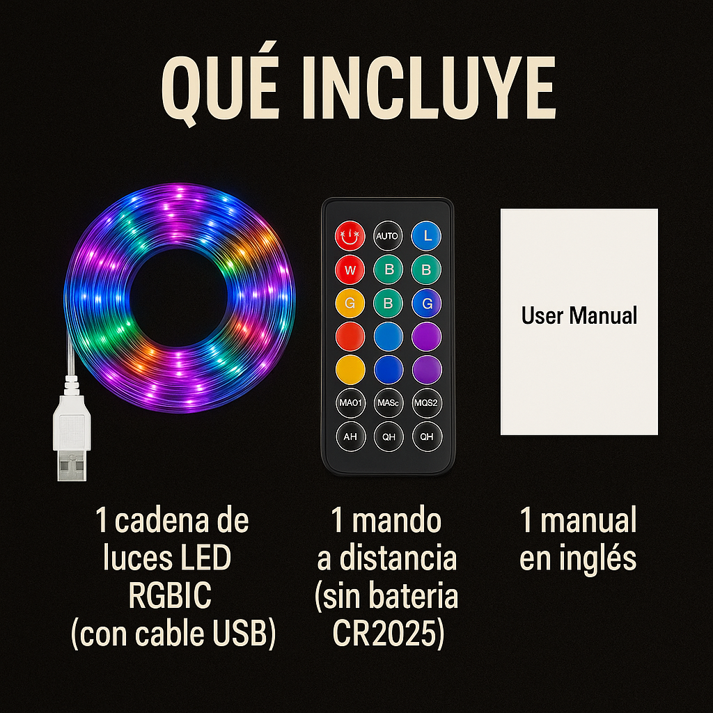 ¡Dale vida a tu espacio con luz, color y tecnología!