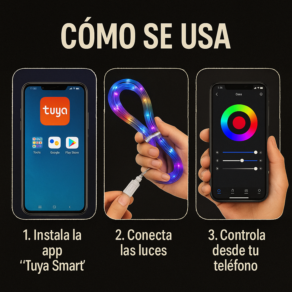 ¡Dale vida a tu espacio con luz, color y tecnología!