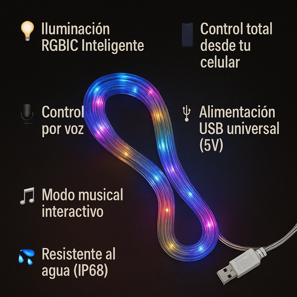 ¡Dale vida a tu espacio con luz, color y tecnología!