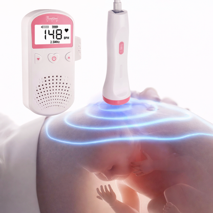 El sonido más hermoso que escucharás en tu vida - Doppler Fetal Lcd Ultrasónico Frecuencia Cardiaca Embarazo