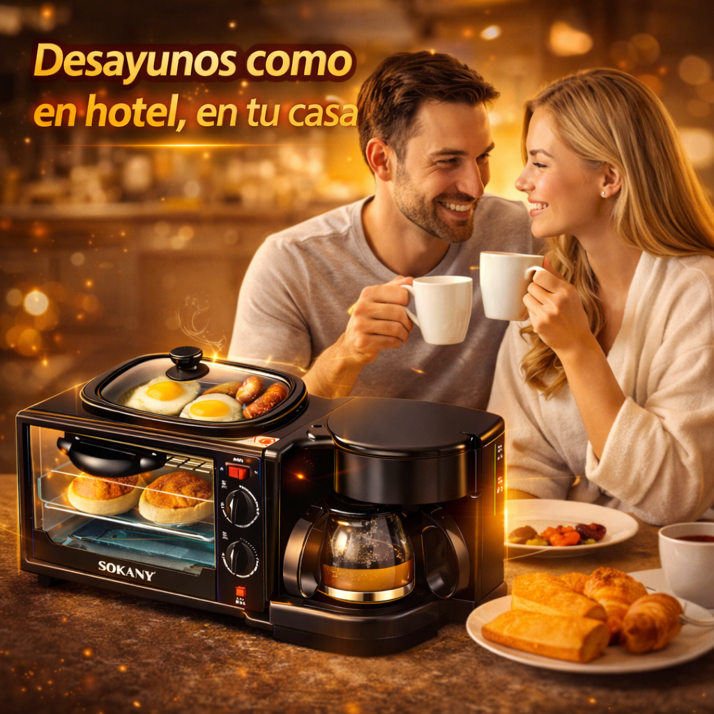 ¡El desayuno perfecto en 1 solo equipo!