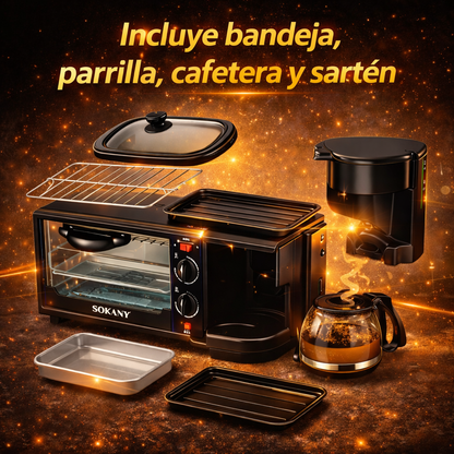 ¡El desayuno perfecto en 1 solo equipo!
