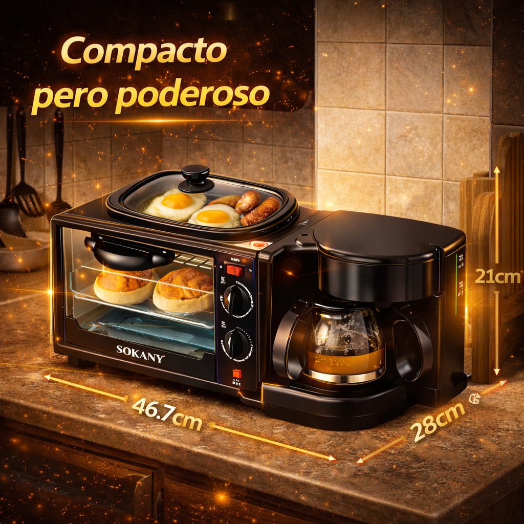 ¡El desayuno perfecto en 1 solo equipo!