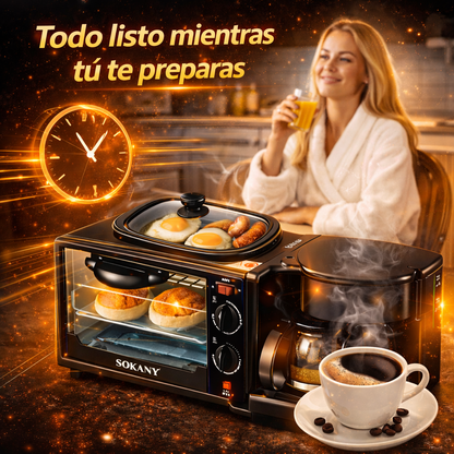 ¡El desayuno perfecto en 1 solo equipo!