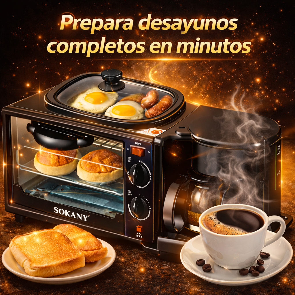 ¡El desayuno perfecto en 1 solo equipo!