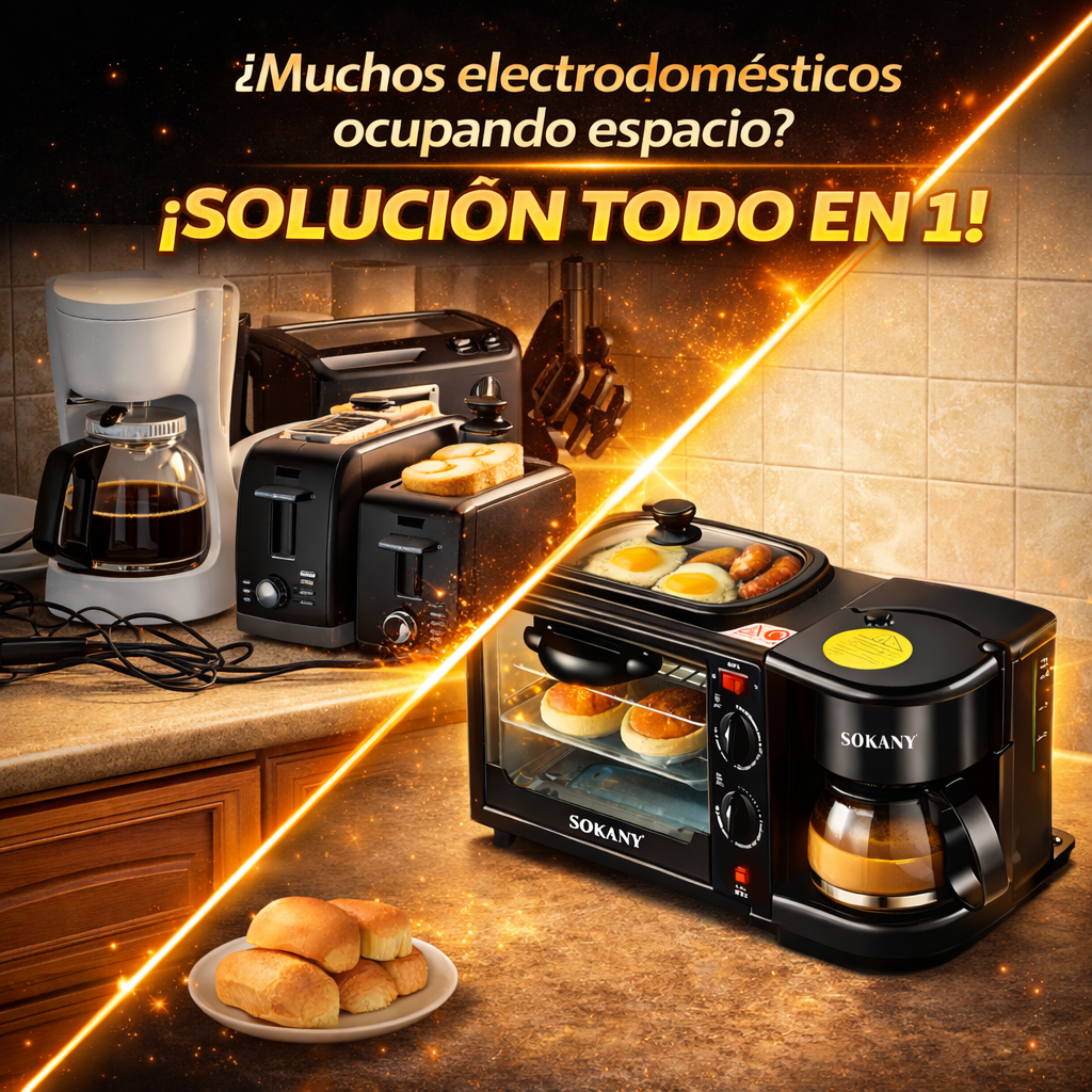 ¡El desayuno perfecto en 1 solo equipo!