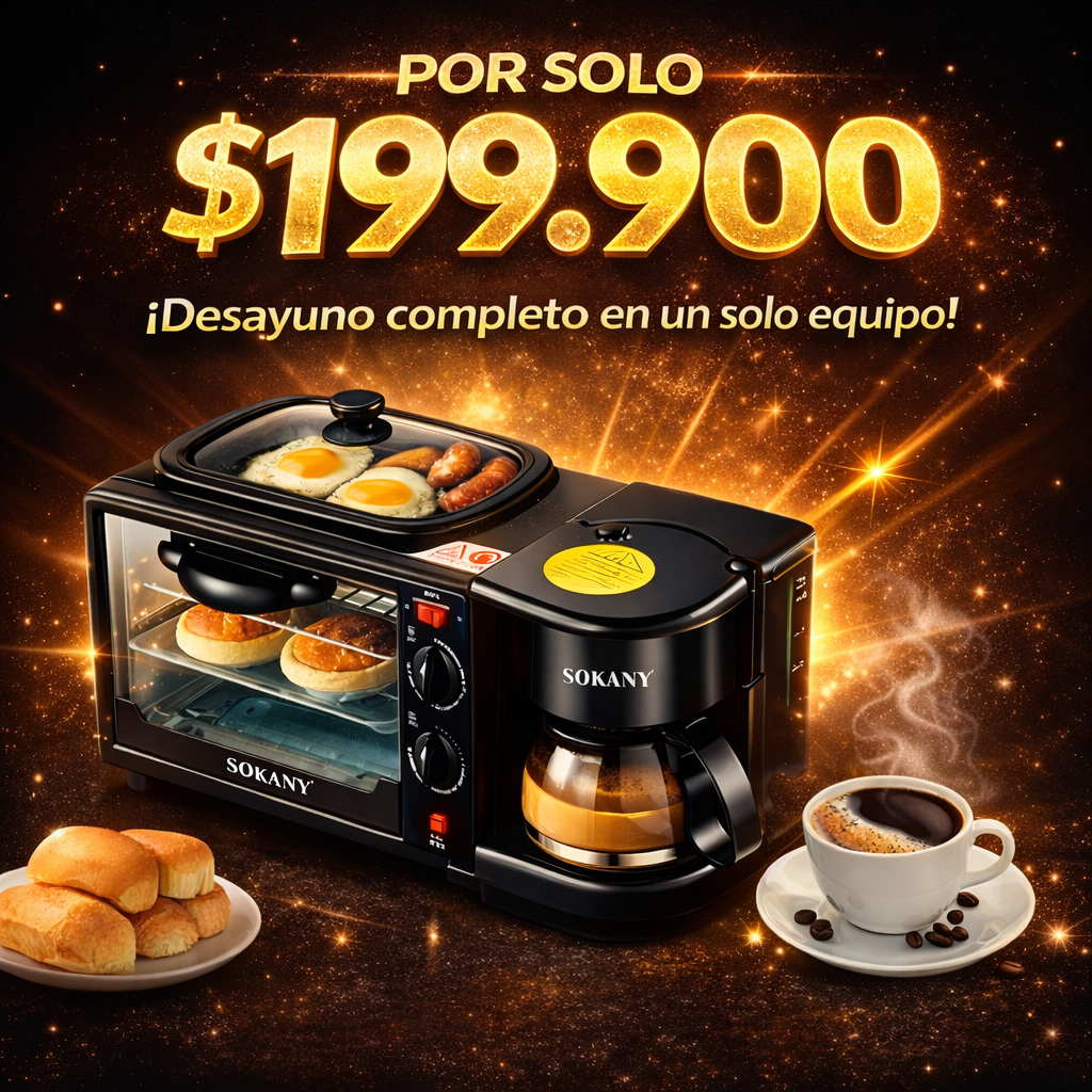 ¡El desayuno perfecto en 1 solo equipo!