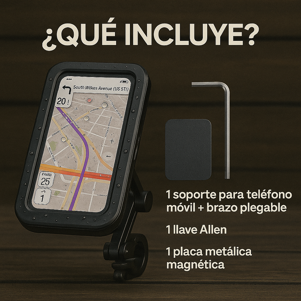 Protege tu celular y disfruta cada ruta sin preocupaciones- Soporte Para Celular