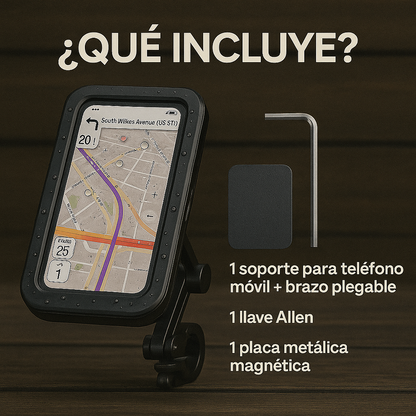 Protege tu celular y disfruta cada ruta sin preocupaciones- Soporte Para Celular
