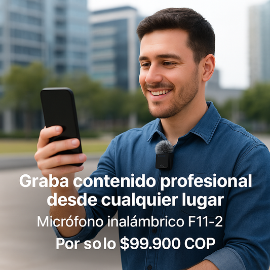 Haz que tu voz se escuche fuerte, clara y profesional en cada video