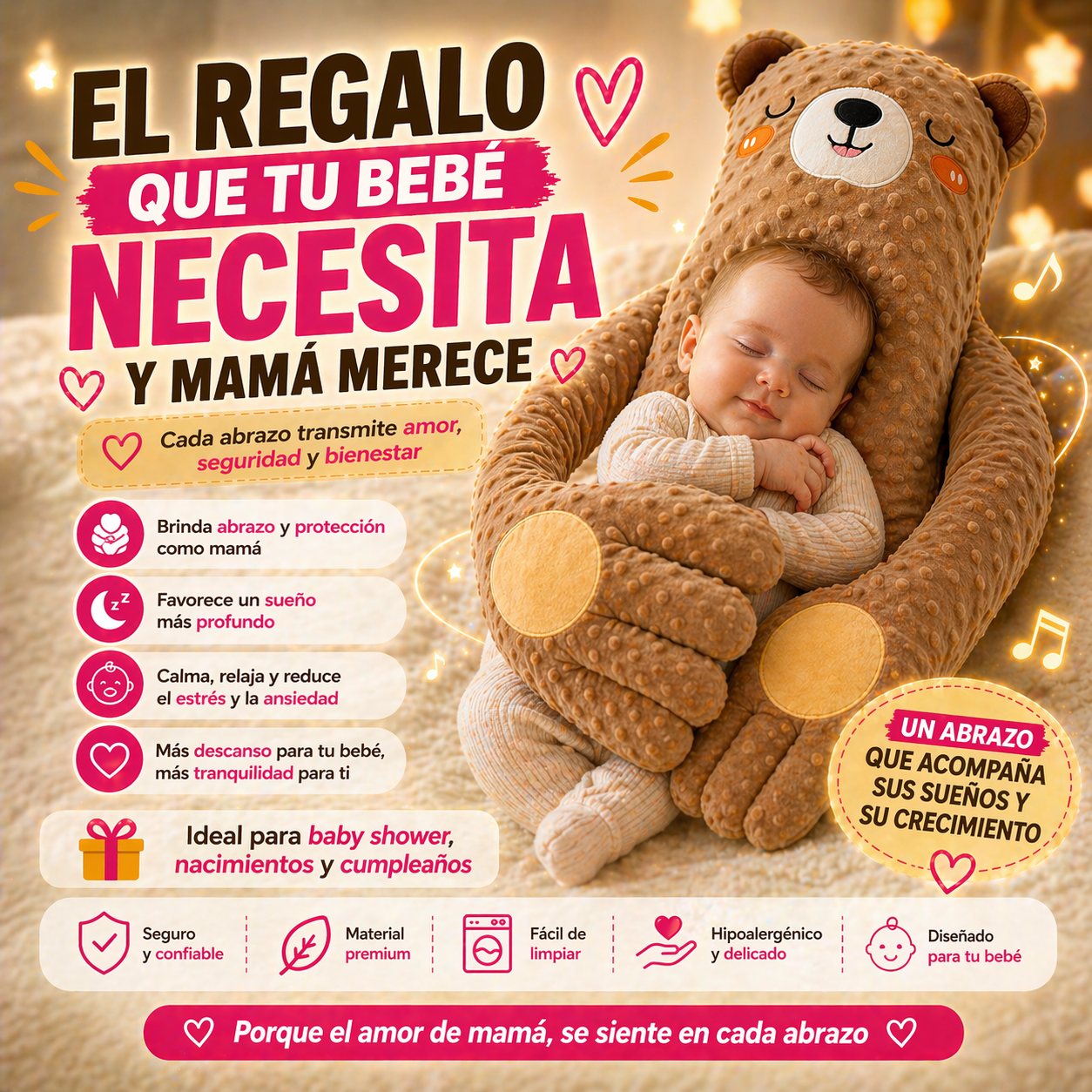 EL SECRETO PARA QUE TU BEBÉ DUERMA TODA LA NOCHE