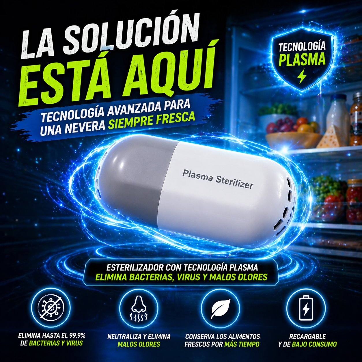 Despídete del mal olor en tu nevera HOY