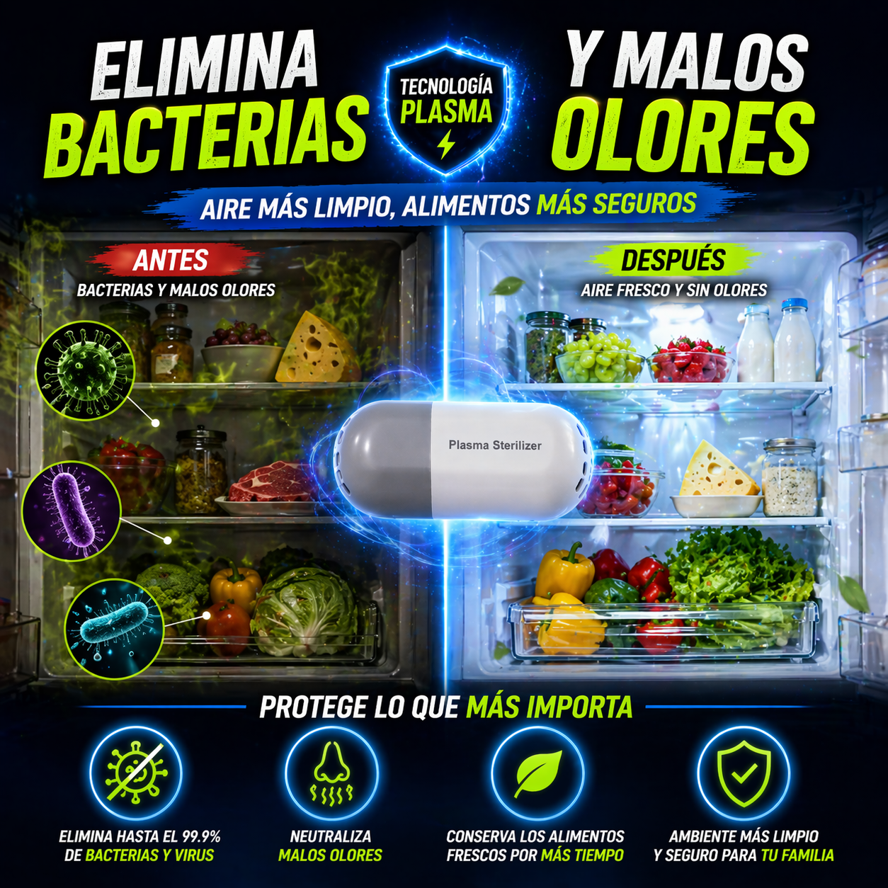 Despídete del mal olor en tu nevera HOY