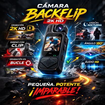 PRUEBAS EN SEGUNDOS CON LA CAMARA BACKFLIP