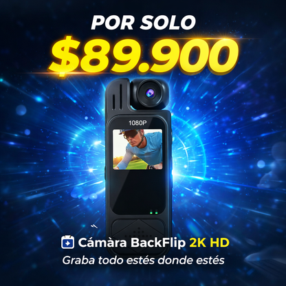 PRUEBAS EN SEGUNDOS CON LA CAMARA BACKFLIP