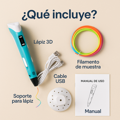 Convierte sus dibujos en increíbles creaciones 3D - Lapiz 3D