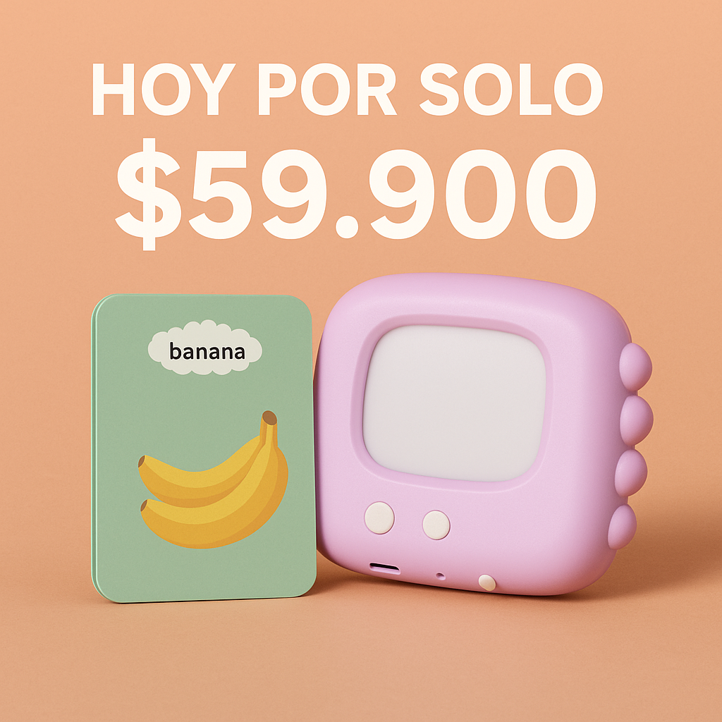 Aprender inglés nunca había sido tan fácil y divertido- Tarjetas Didacticas Parlantes