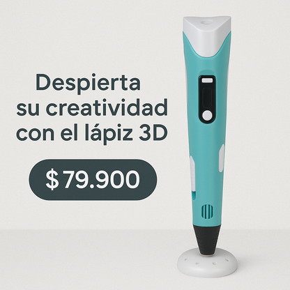 Convierte sus dibujos en increíbles creaciones 3D - Lapiz 3D