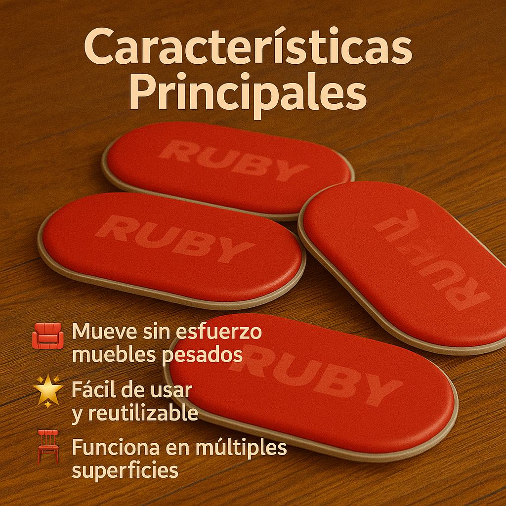 Tu nuevo aliado para reorganizar tu hogar - Deslizador de Muebles