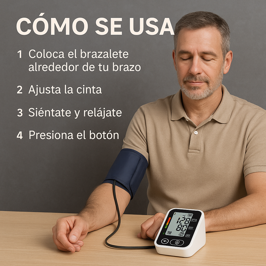 Controla tu Presión en Casa, Fácil y Rápido- Tensiometro