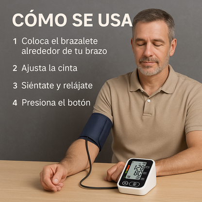 Controla tu Presión en Casa, Fácil y Rápido- Tensiometro