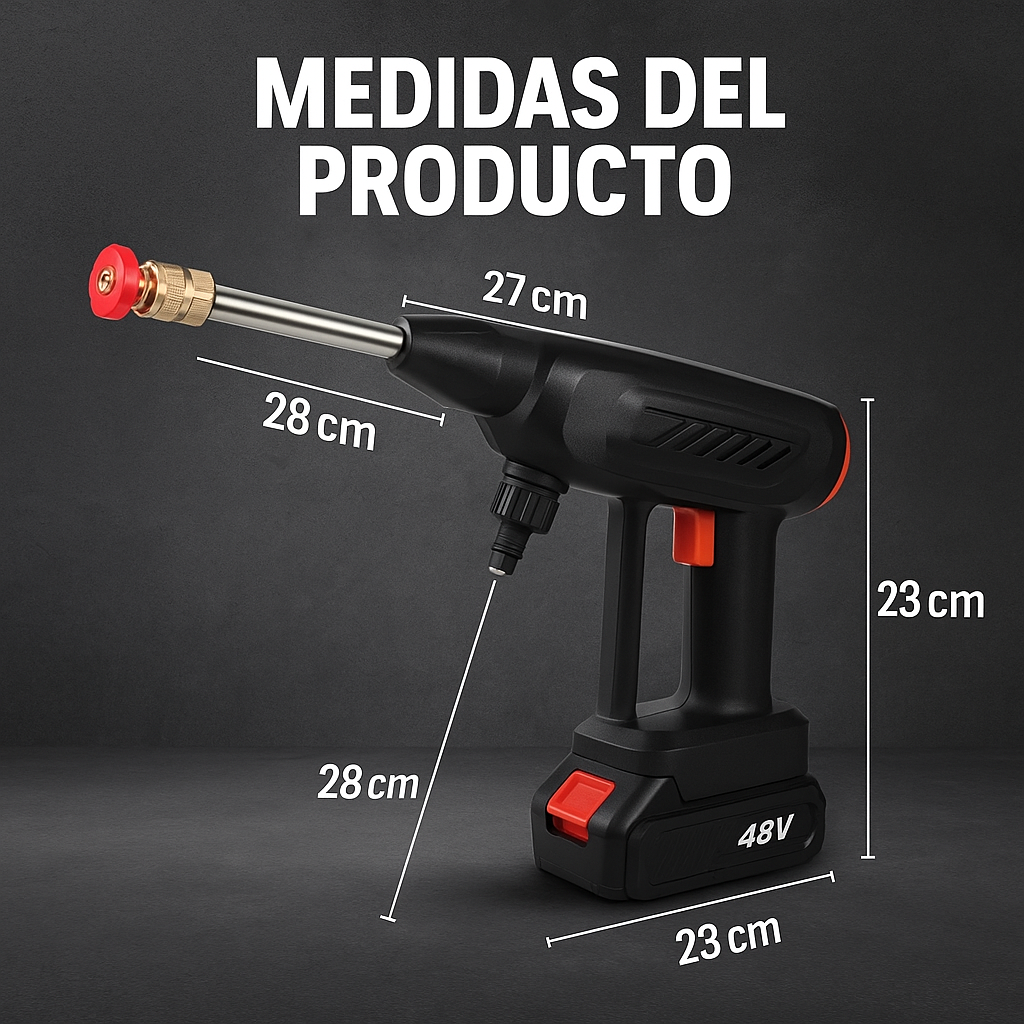 Limpieza profesional sin pagar lavadero - Hidrolavadora Portatil