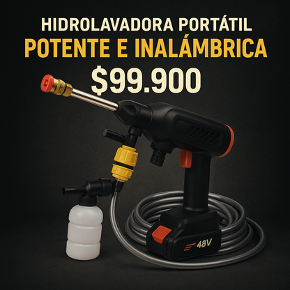 Limpieza profesional sin pagar lavadero - Hidrolavadora Portatil