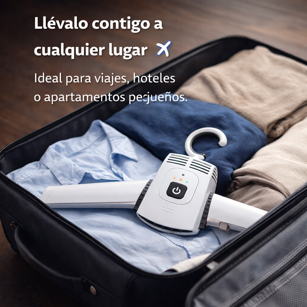 La forma inteligente de secar tu ropa rápida y fácilmente en casa - Gancho Portatil Secador De Ropa