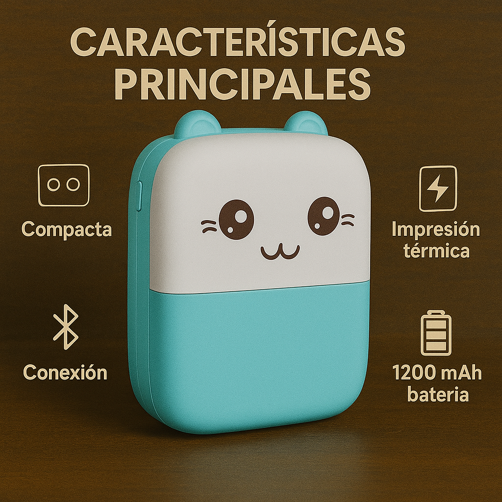 Organiza tu vida con estilo y sin esfuerzo - Mini Impresora Portatil