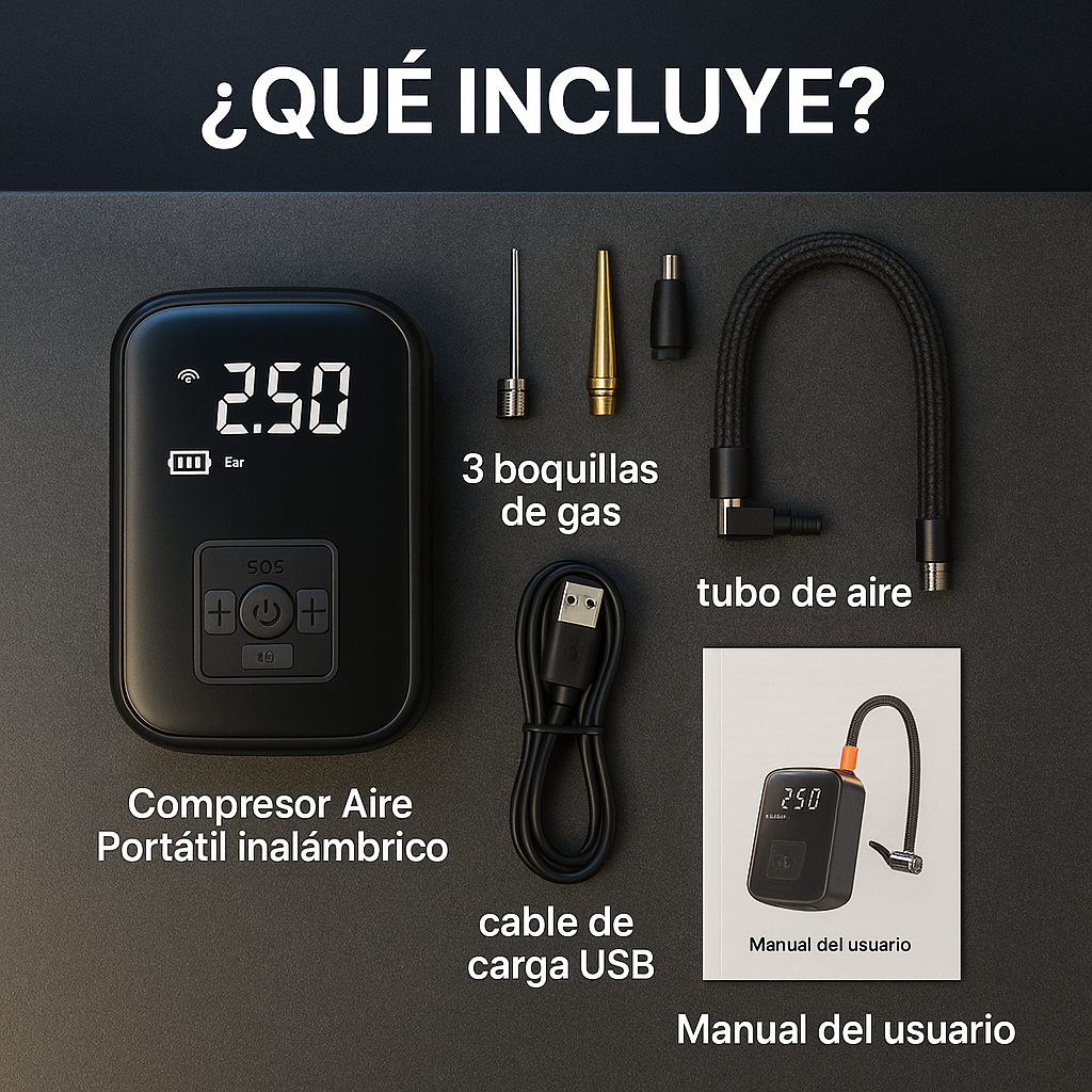 El inflador inteligente que trabaja por ti- Bomba Inflable