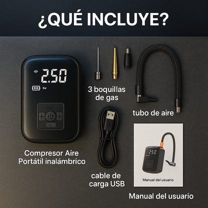 El inflador inteligente que trabaja por ti- Bomba Inflable