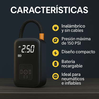 El inflador inteligente que trabaja por ti- Bomba Inflable