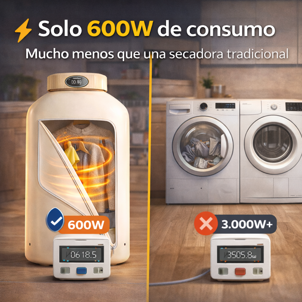 🔥 Convierte días de lluvia en ropa seca - Secador De Ropa
