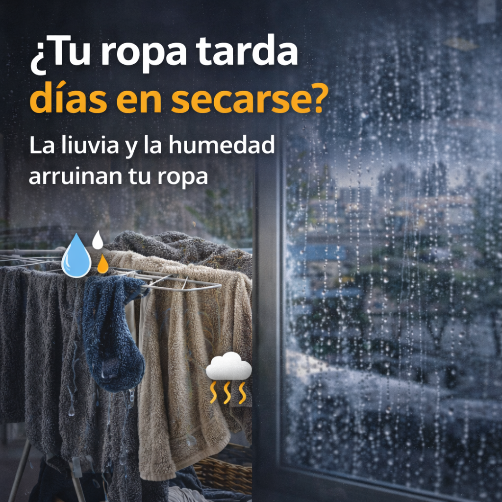 🔥 Convierte días de lluvia en ropa seca - Secador De Ropa
