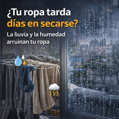 🔥 Convierte días de lluvia en ropa seca - Secador De Ropa