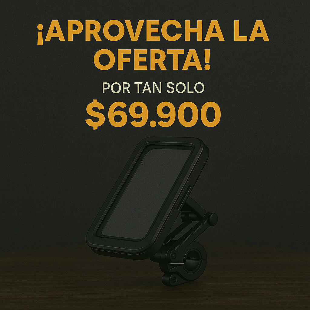 Protege tu celular y disfruta cada ruta sin preocupaciones- Soporte Para Celular