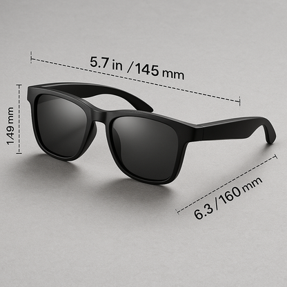 Música, Llamadas y Estilo… Todo en Un Solo Accesorio - Gafas Inteligentes